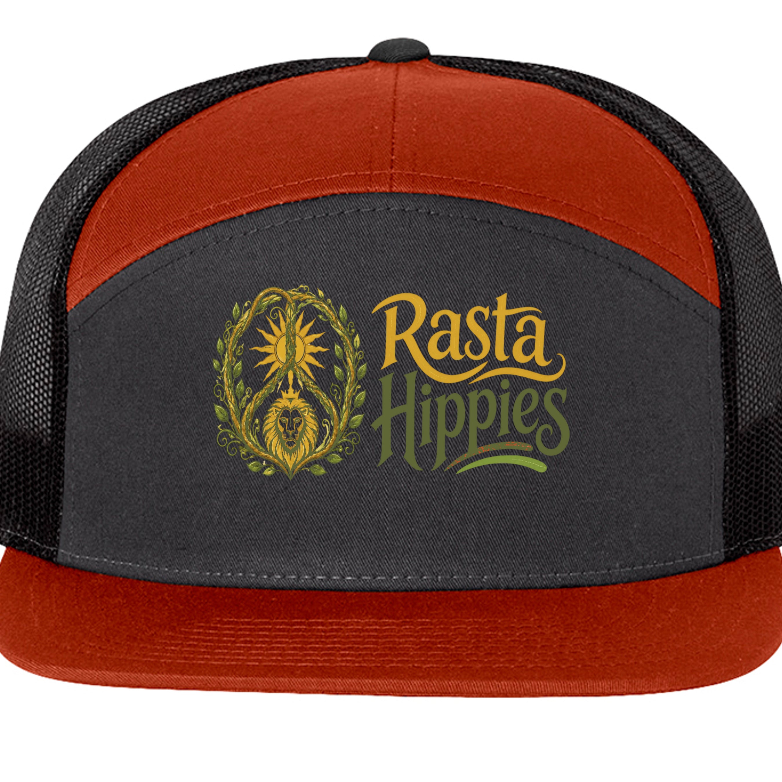 Charcoal/ Burnt Orange/ Black - 168 - FRONT