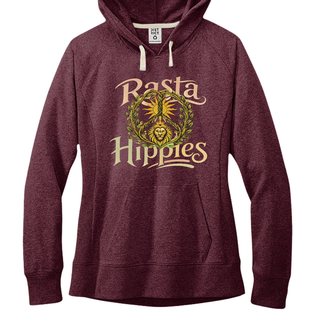 Maroon Heather - DT8101 - FRONT