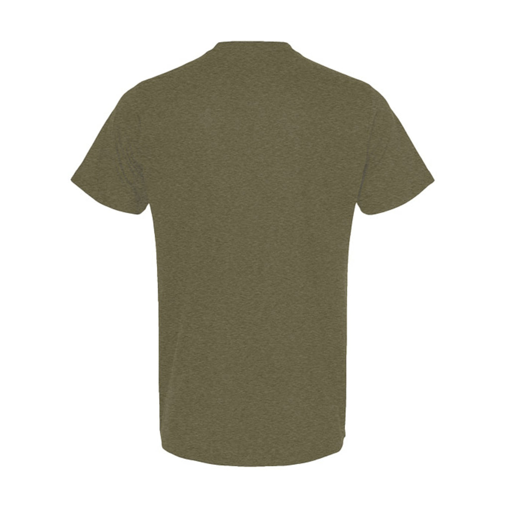Heather Military Green - 241T - BACK