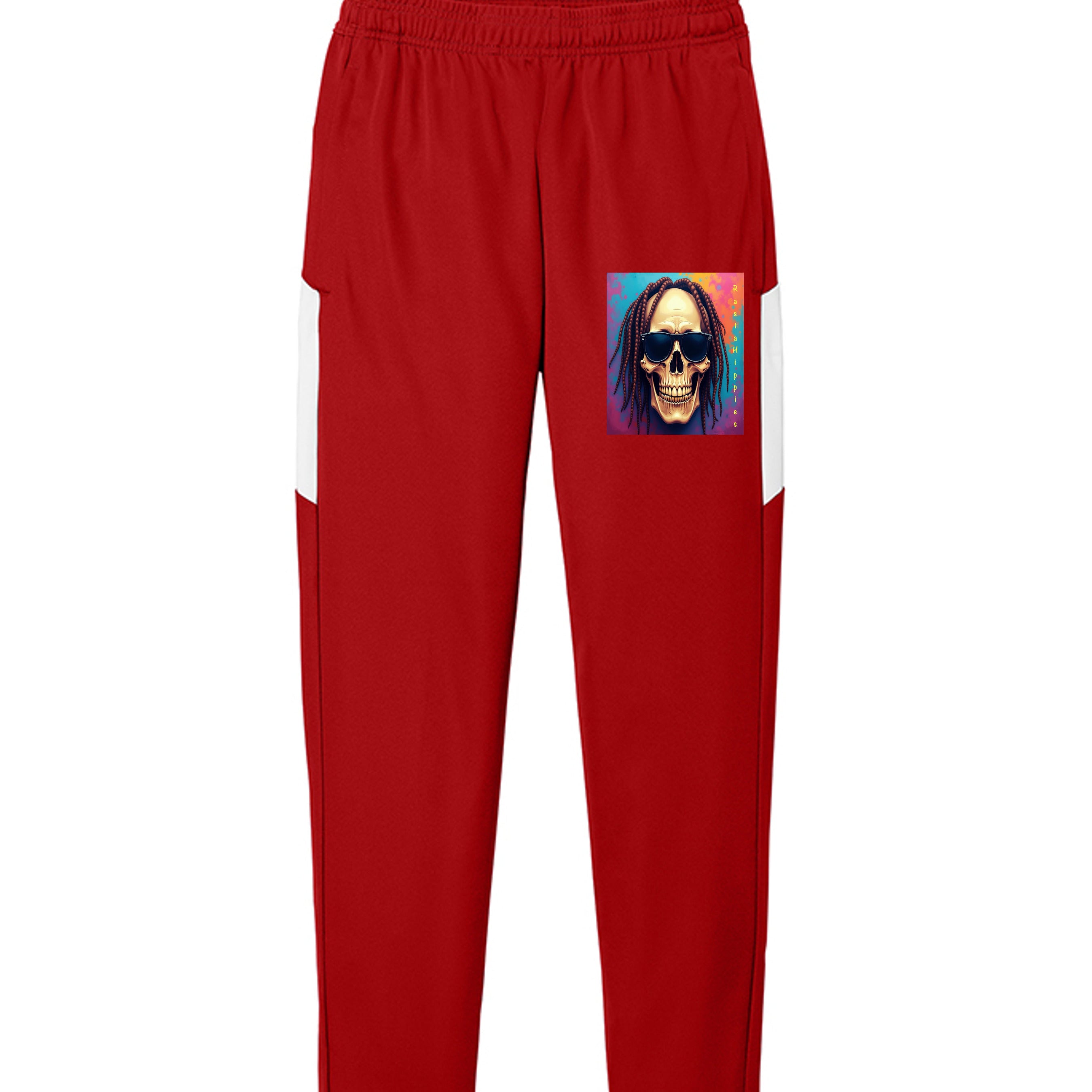 Deep Red/ White - PST800 - FRONT